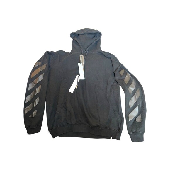 Off-White DIAG Carryover Hoodie XXL Black OWBB032S190970831010 Italy S19 - Picture 5 of 13